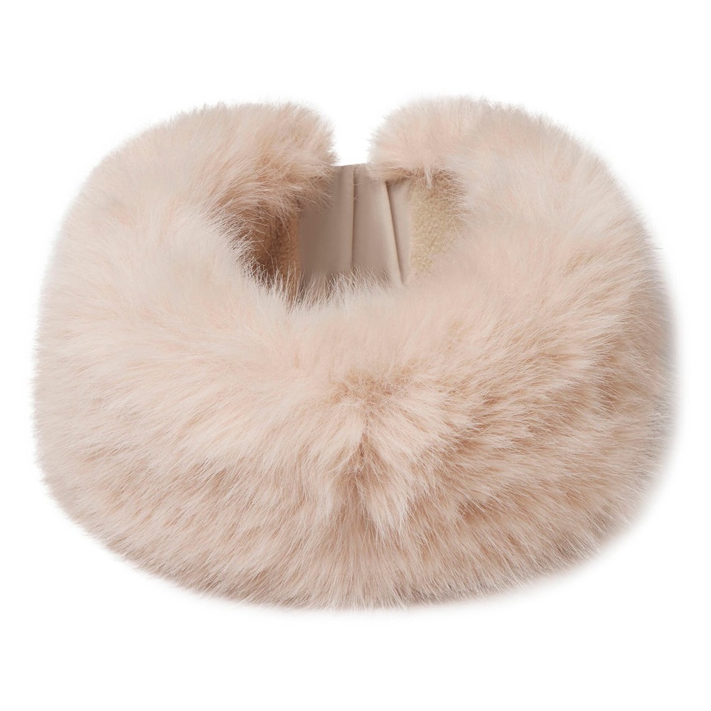 Naked Wardrobe Faux Fur Plush Headband - Picture 4 of 17